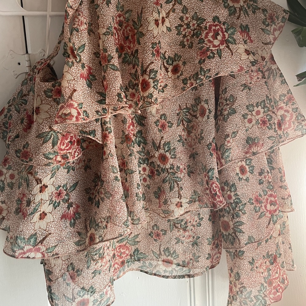 Zara Basic One Sleeve Top - image 2